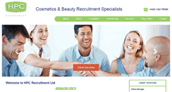 Desktop Screenshot of hpcrecruitment.com